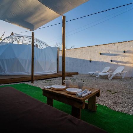 Adama Glamping Villa ชิกลานา เด ลา ฟรอนเตรา ภายนอก รูปภาพ
