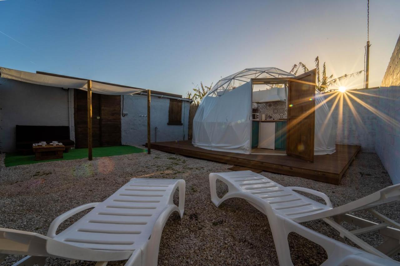 Adama Glamping Villa ชิกลานา เด ลา ฟรอนเตรา ภายนอก รูปภาพ